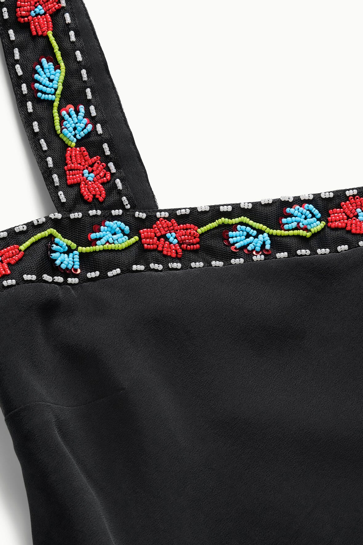 Image VERONICA SILK TOP | BLACK 7 of 7 and Clicking this image will trigger a zoom pop-up