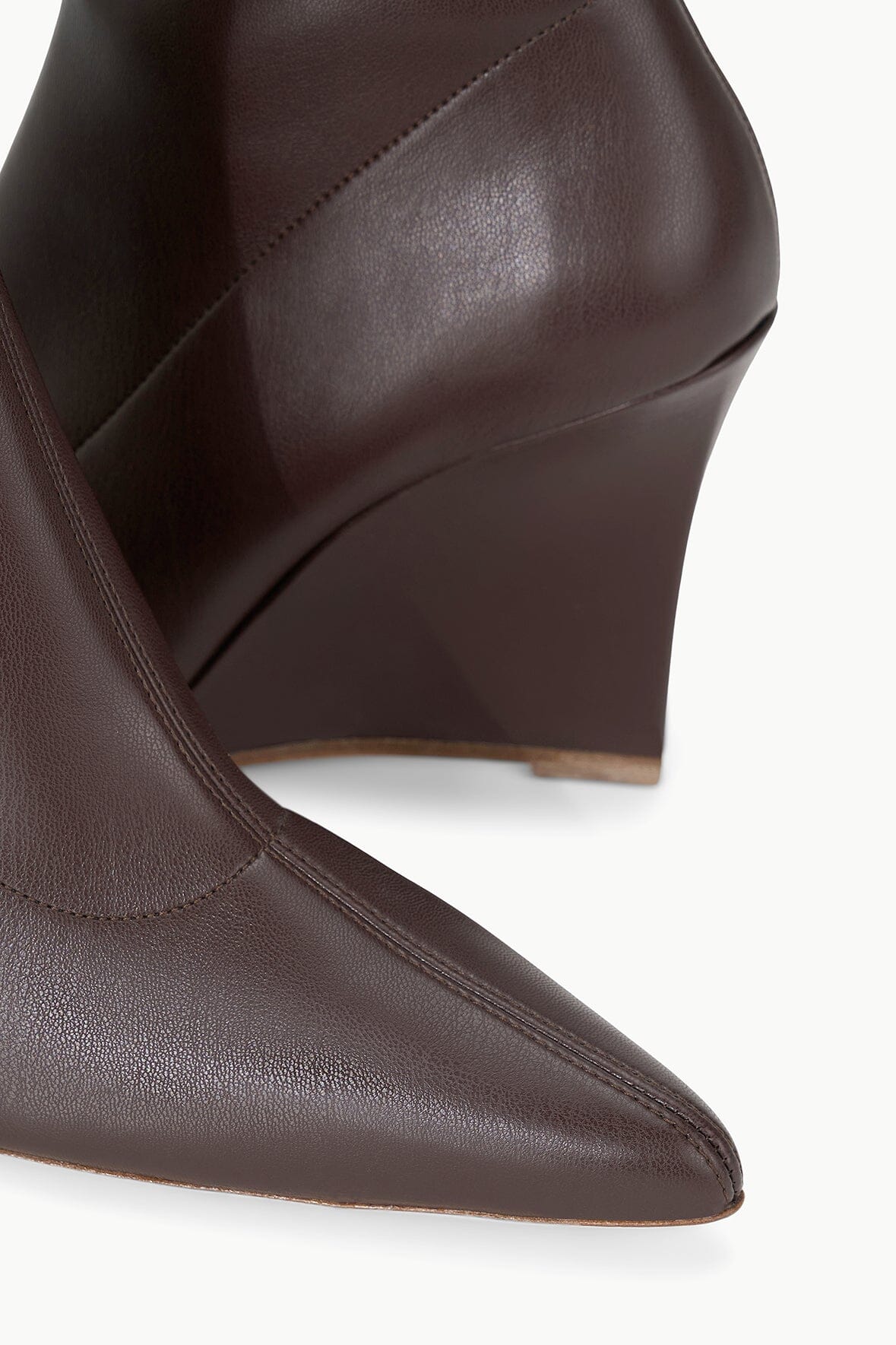 Image VESPER ANKLE WEDGE BOOT | ESPRESSO 6 of 7 and Clicking this image will trigger a zoom pop-up