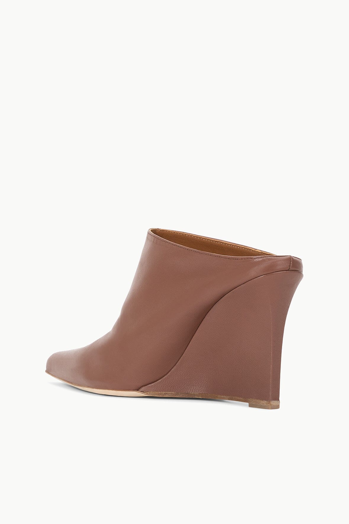 Image VESPER WEDGE MULE | CACAO 7 of 7 and Clicking this image will trigger a zoom pop-up