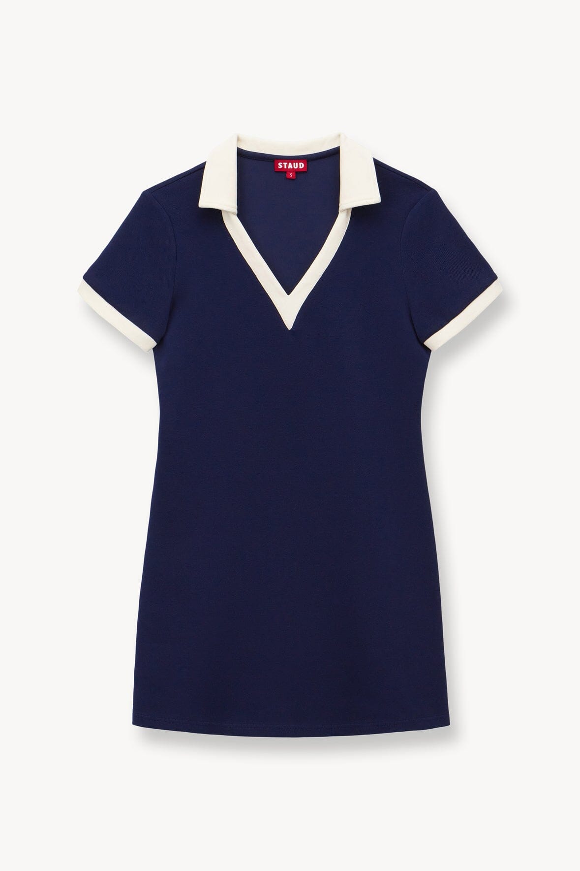 VOLLEY DRESS | NAVY IVORY