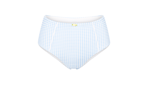 WAILEA BIKINI BOTTOM  SKY MICRO CHECK