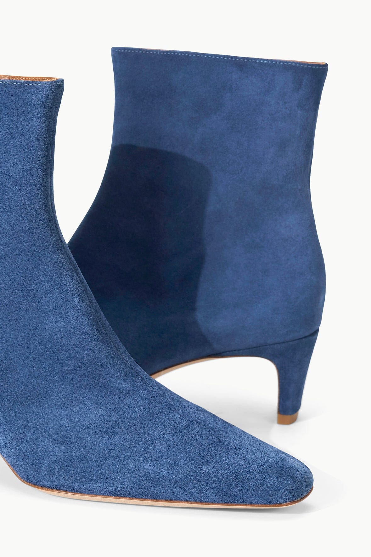 Image WALLY ANKLE BOOT | BLEU SUEDE 4 of 5 and Clicking this image will trigger a zoom pop-up