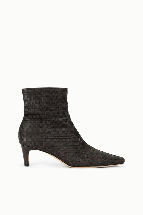 Go to WALLY ANKLE BOOT ESPRESSO WOVEN LEATHER view 1
