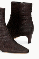 Image WALLY ANKLE BOOT | ESPRESSO WOVEN LEATHER 7 of 8