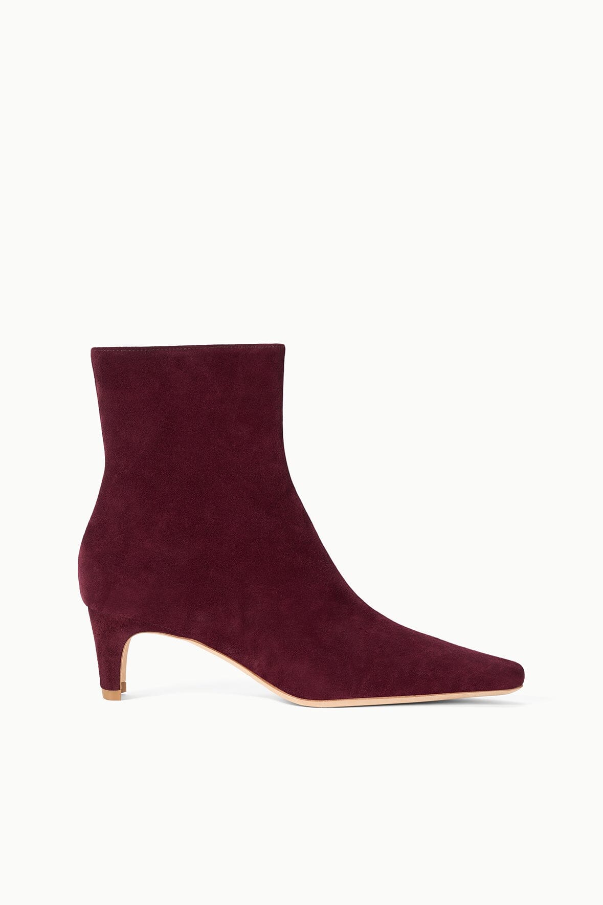 Image WALLY ANKLE BOOT | SYRAH SUEDE 1 of 5 and Clicking this image will trigger a zoom pop-up
