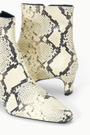 Image WALLY ANKLE BOOT | WHITE SNAKE 8 of 9