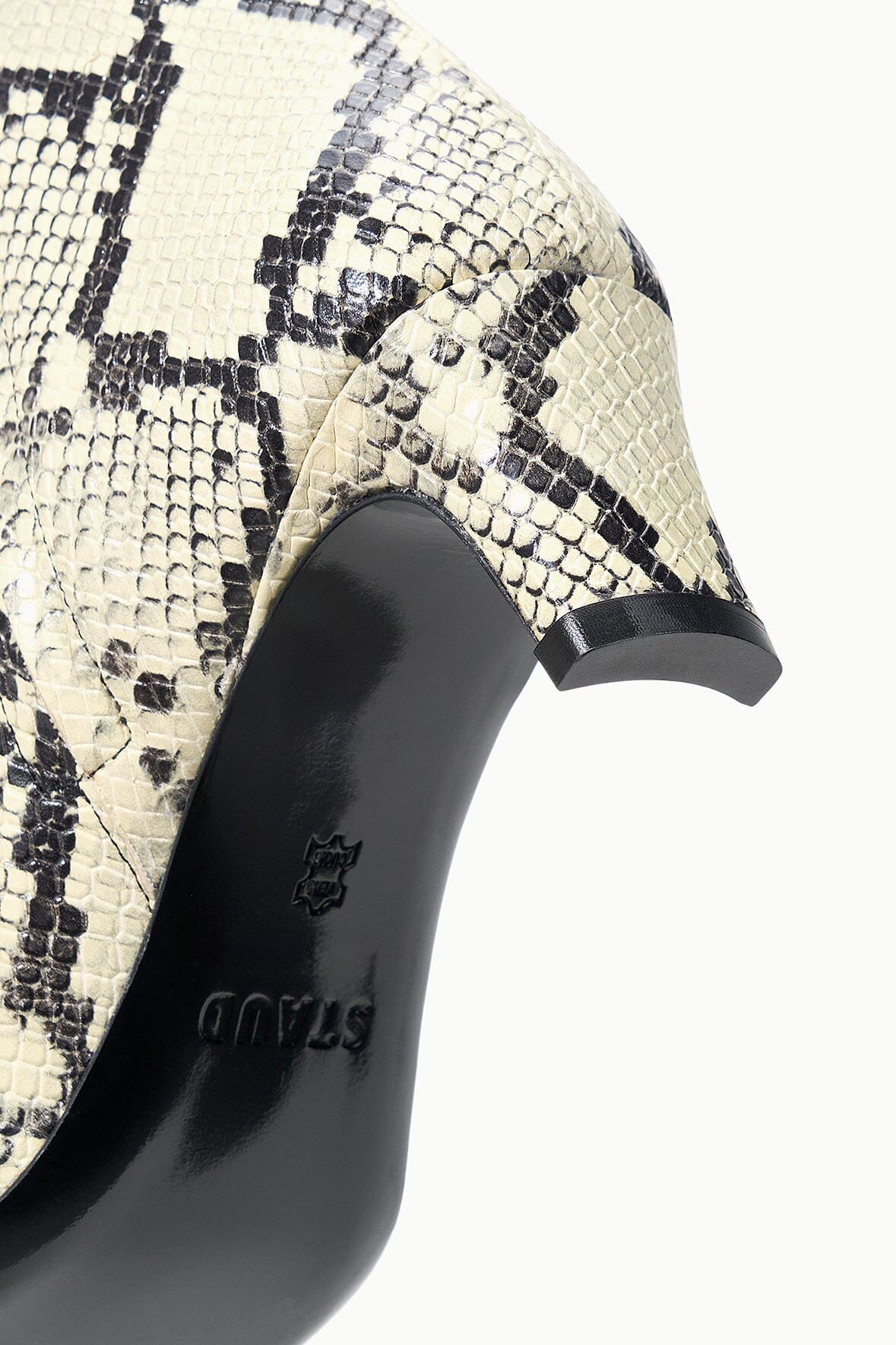 Image WALLY ANKLE BOOT | WHITE SNAKE 9 of 9 and Clicking this image will trigger a zoom pop-up
