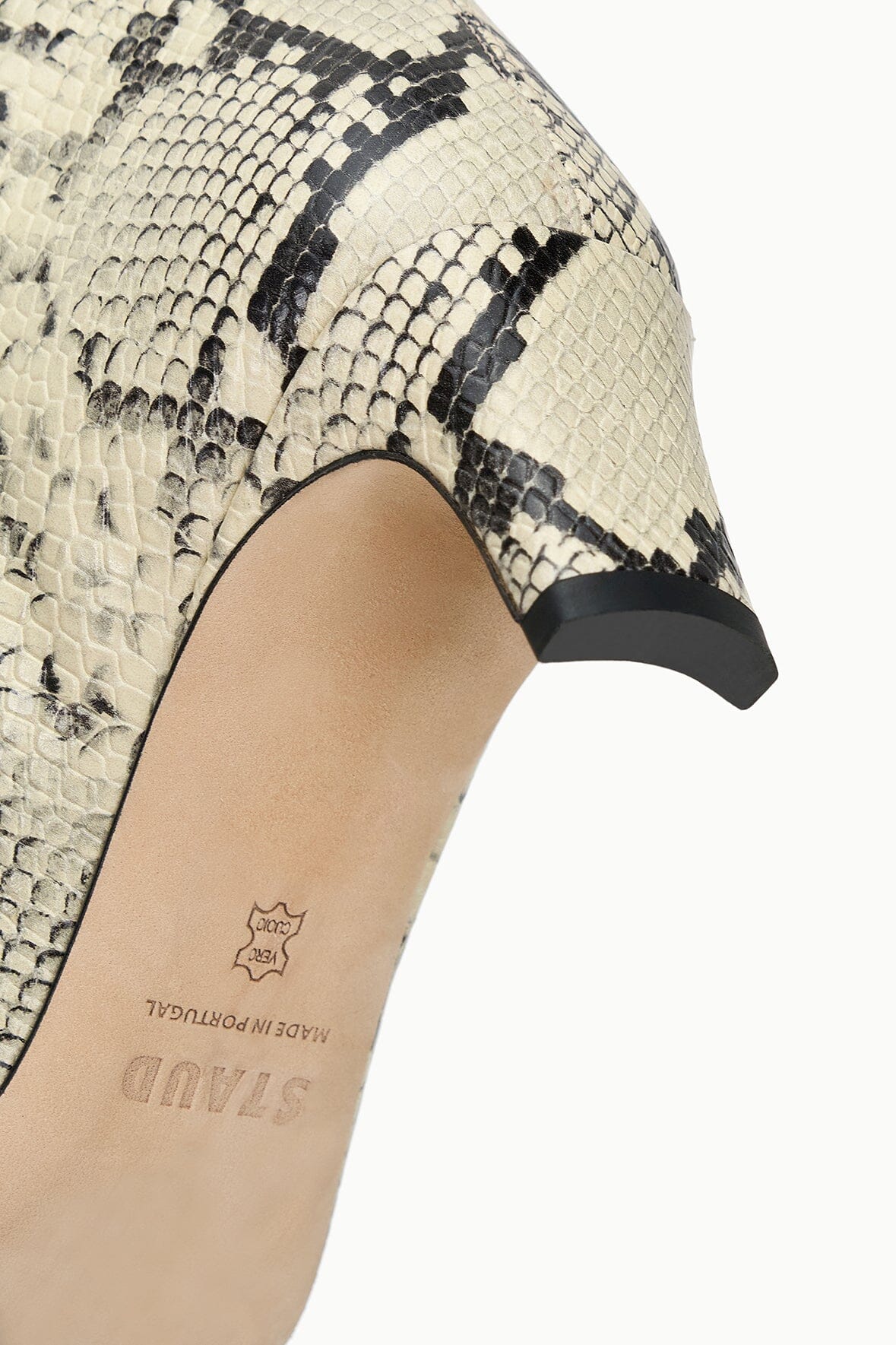WALLY BOOT WHITE SNAKE