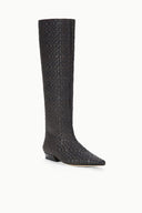 Image WALLY FLAT BOOT | ESPRESSO WOVEN LEATHER 3 of 9
