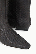 Image WALLY FLAT BOOT | ESPRESSO WOVEN LEATHER 7 of 9