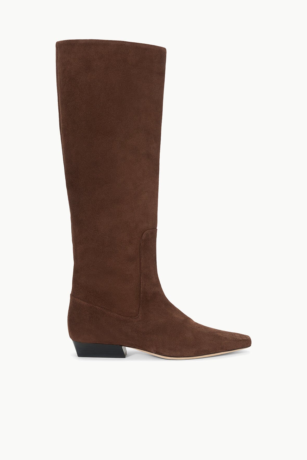 Image WALLY FLAT BOOT | MAHOGANY SUEDE 1 of 7 and Clicking this image will trigger a zoom pop-up