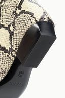 Image WALLY FLAT BOOT | WHITE SNAKE 6 of 6