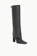 Image WALLY FOLDOVER HIGH HEEL BOOT | BLACK 3 of 8