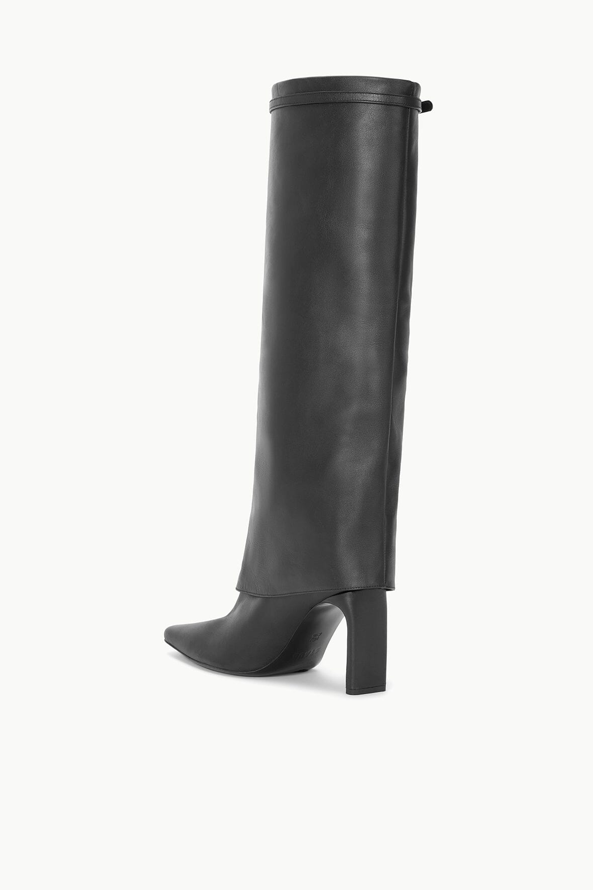 Image WALLY FOLDOVER HIGH HEEL BOOT | BLACK 5 of 8 and Clicking this image will trigger a zoom pop-up