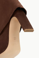 Image WALLY FOLDOVER HIGH HEEL BOOT | MAHOGANY SUEDE 7 of 7