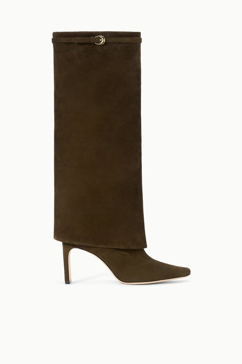 Go to WALLY FOLDOVER HIGH HEEL BOOT TRUFFLE view 1