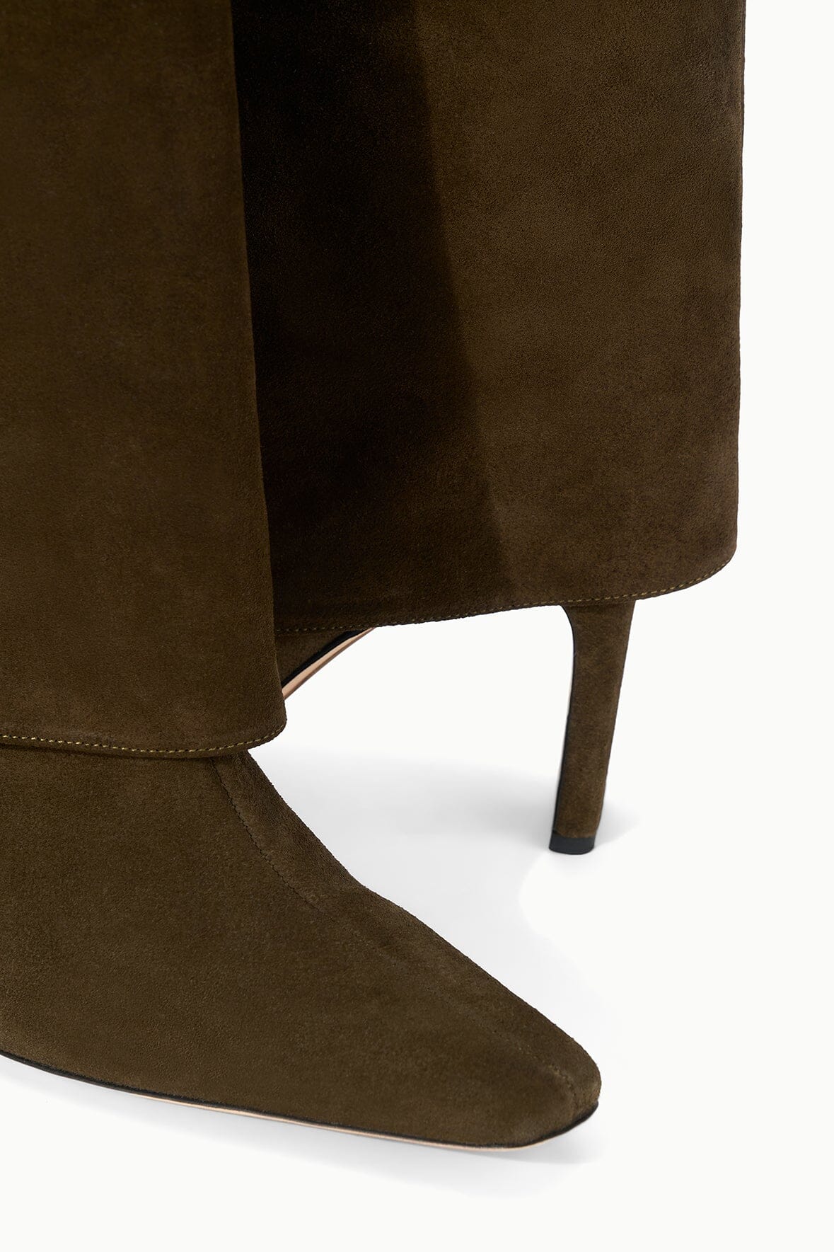Image WALLY FOLDOVER HIGH HEEL BOOT | TRUFFLE 8 of 8 and Clicking this image will trigger a zoom pop-up