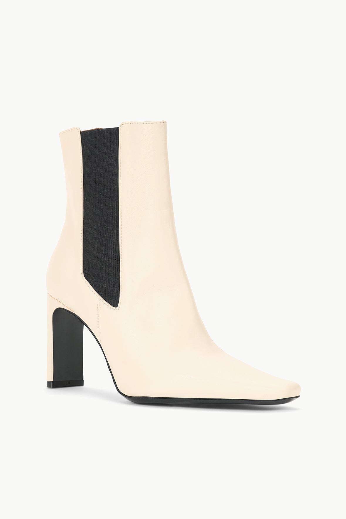 Image WALLY HIGH HEEL ANKLE BOOT | CREAM 2 of 5 and Clicking this image will trigger a zoom pop-up