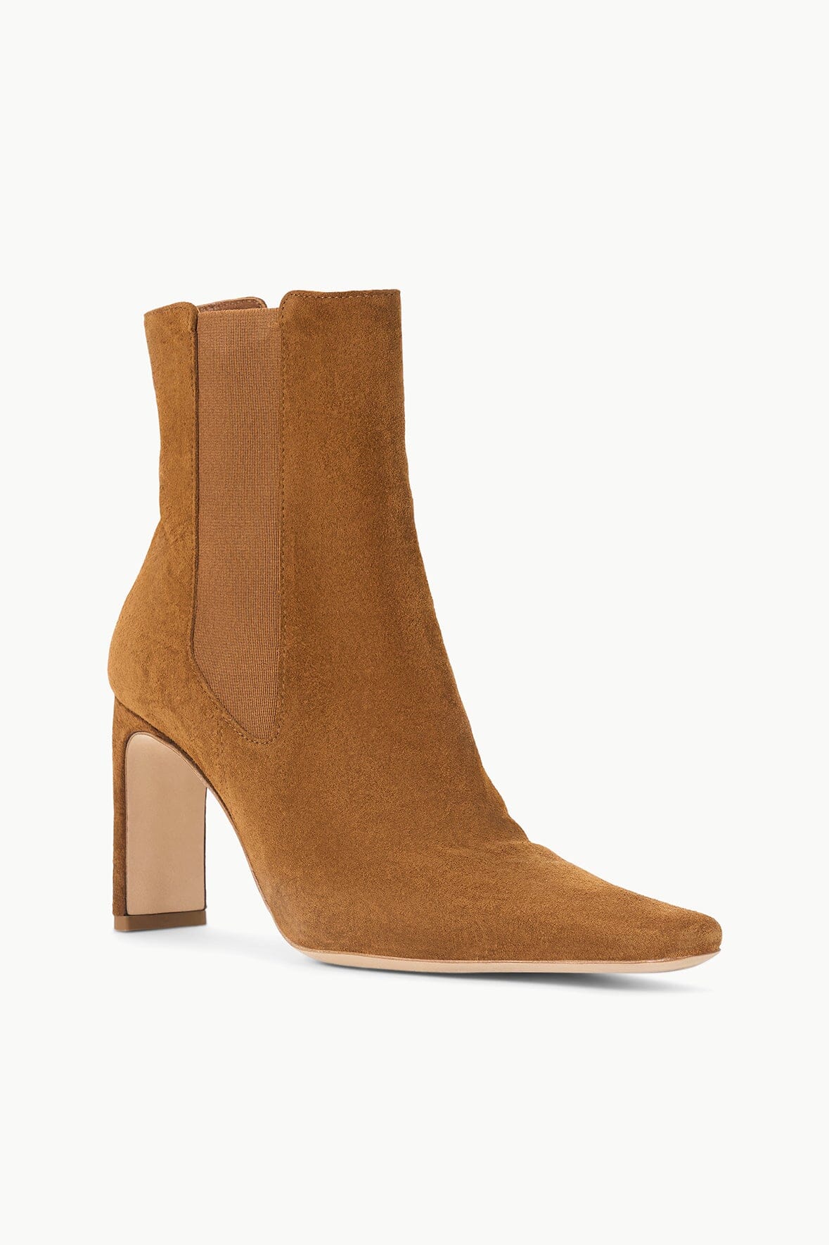 Image WALLY HIGH HEEL ANKLE BOOT | TAN 2 of 5 and Clicking this image will trigger a zoom pop-up