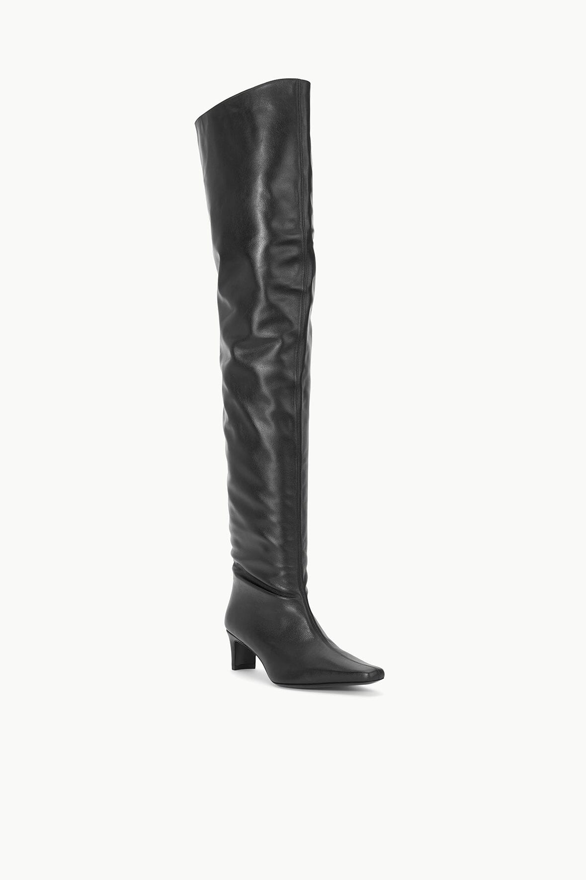 Image WALLY OVER-THE-KNEE BOOT | BLACK 3 of 8 and Clicking this image will trigger a zoom pop-up