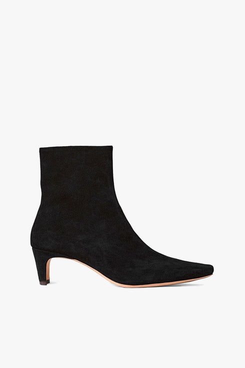 WALLY ANKLE BOOT | BLACK SUEDE