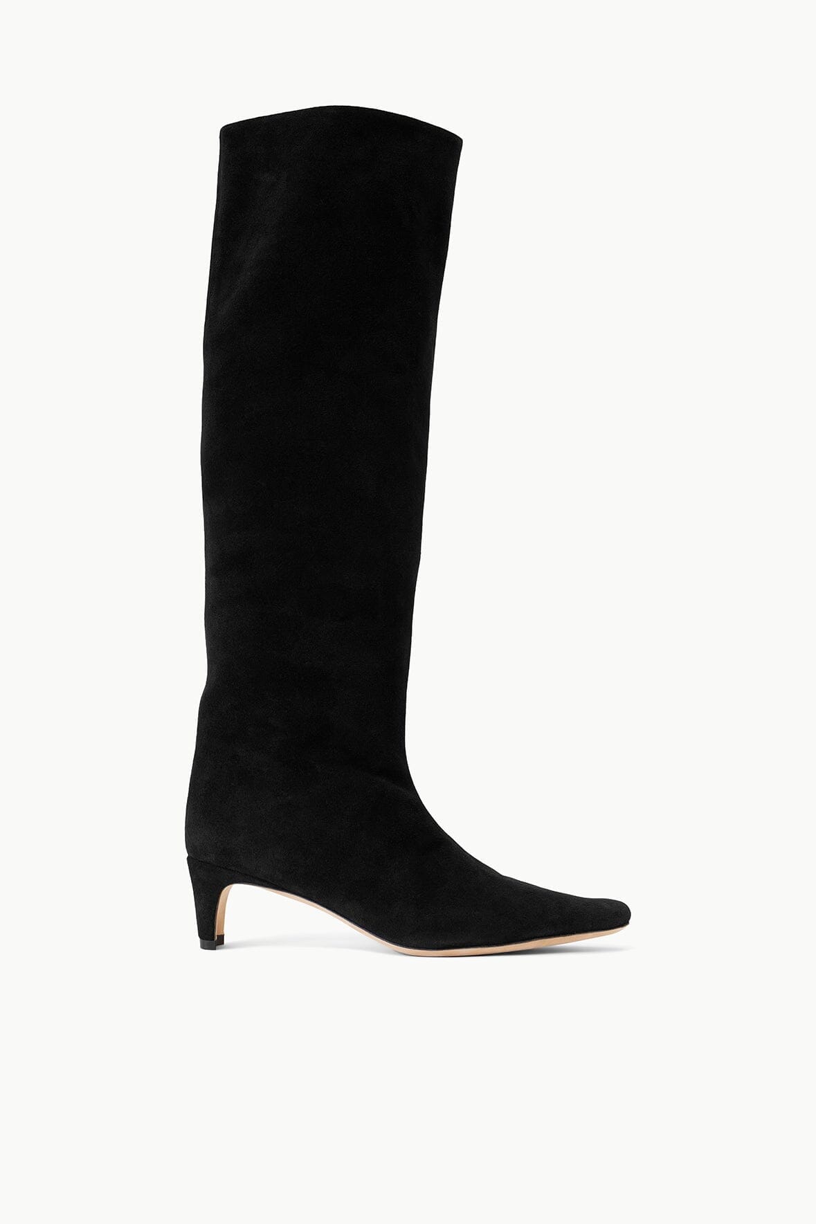 Image WALLY BOOT | BLACK SUEDE 1 of 5 and Clicking this image will trigger a zoom pop-up