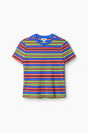 Image WEEKEND CREW TEE | SPECTRUM STRIPE 4 of 4