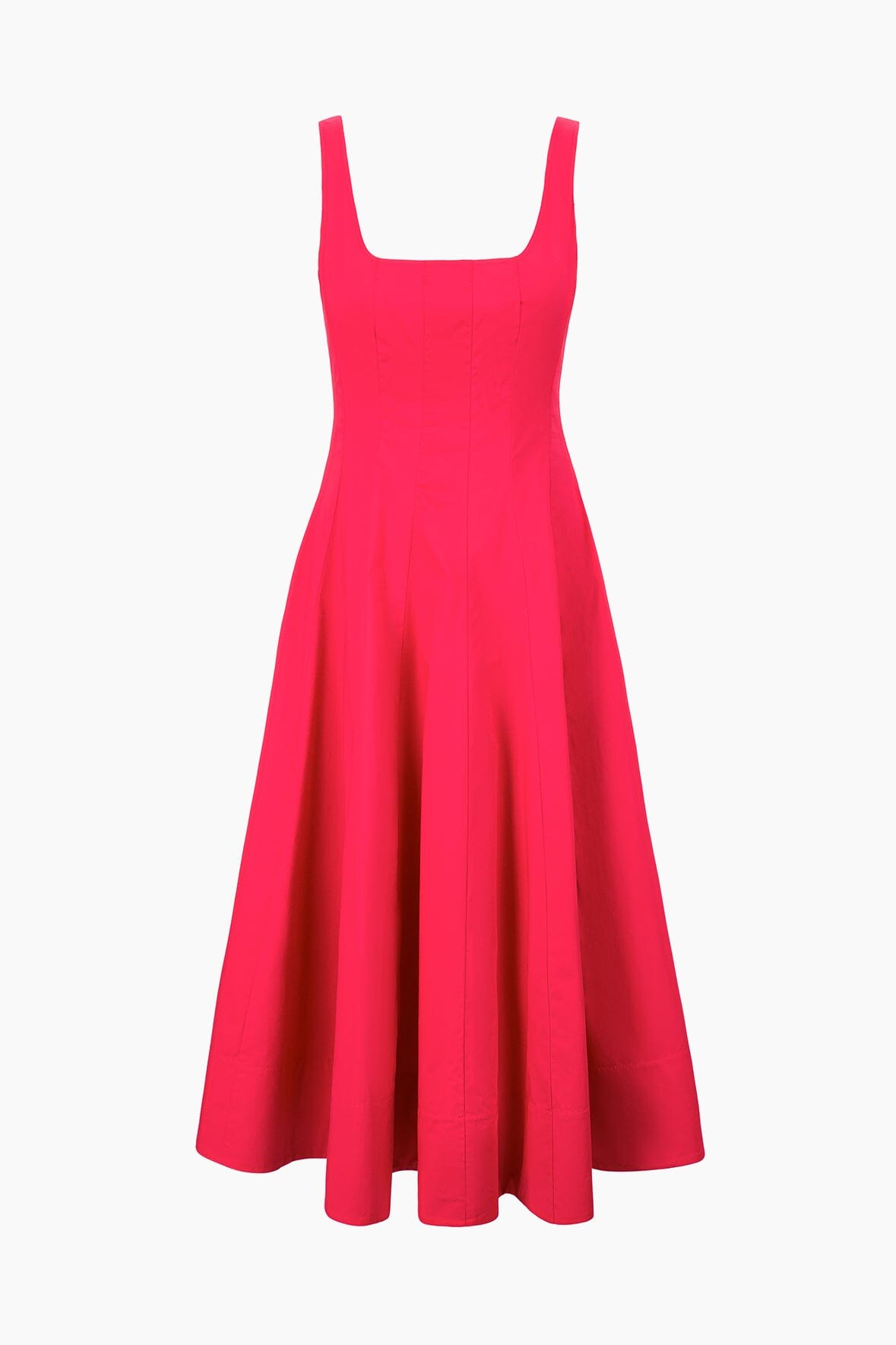 STAUD, Wells Dress in Cherry, Size 0 STAUD, Wells Dress in Cherry, Size 0