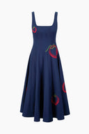 Image WELLS DRESS | NAVY ROMA 7 of 7