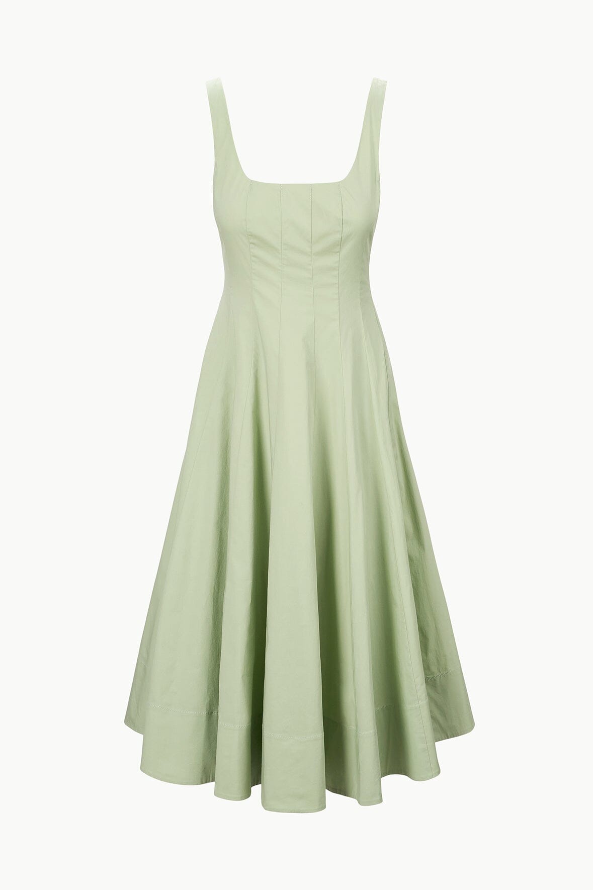 Image WELLS DRESS | PALE JADE 6 of 6 and Clicking this image will trigger a zoom pop-up