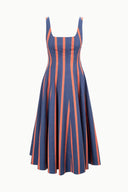 Image WELLS DRESS | RAILROAD STRIPE 6 of 6