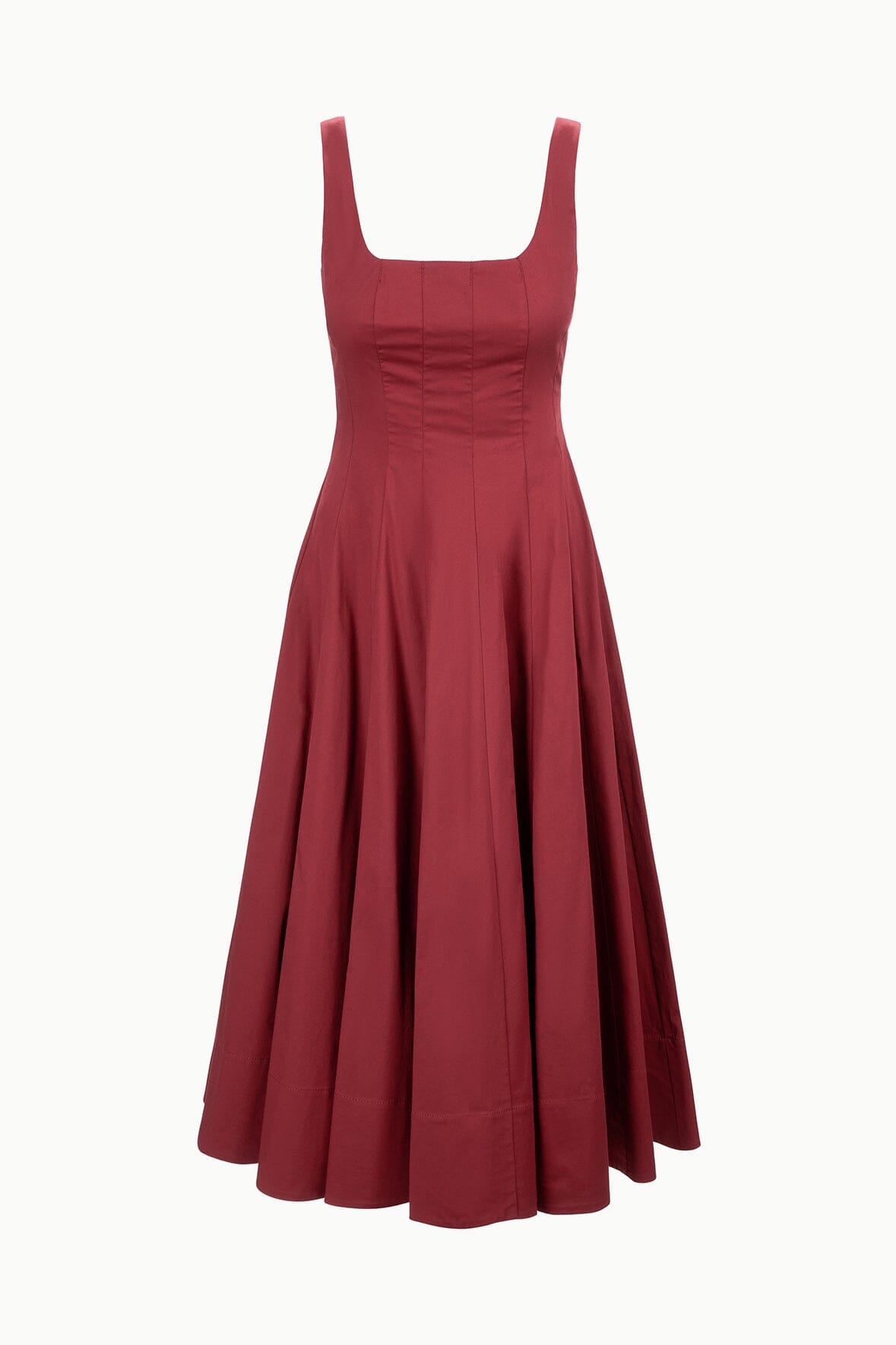 Image WELLS DRESS | SANGRIA 6 of 6 and Clicking this image will trigger a zoom pop-up