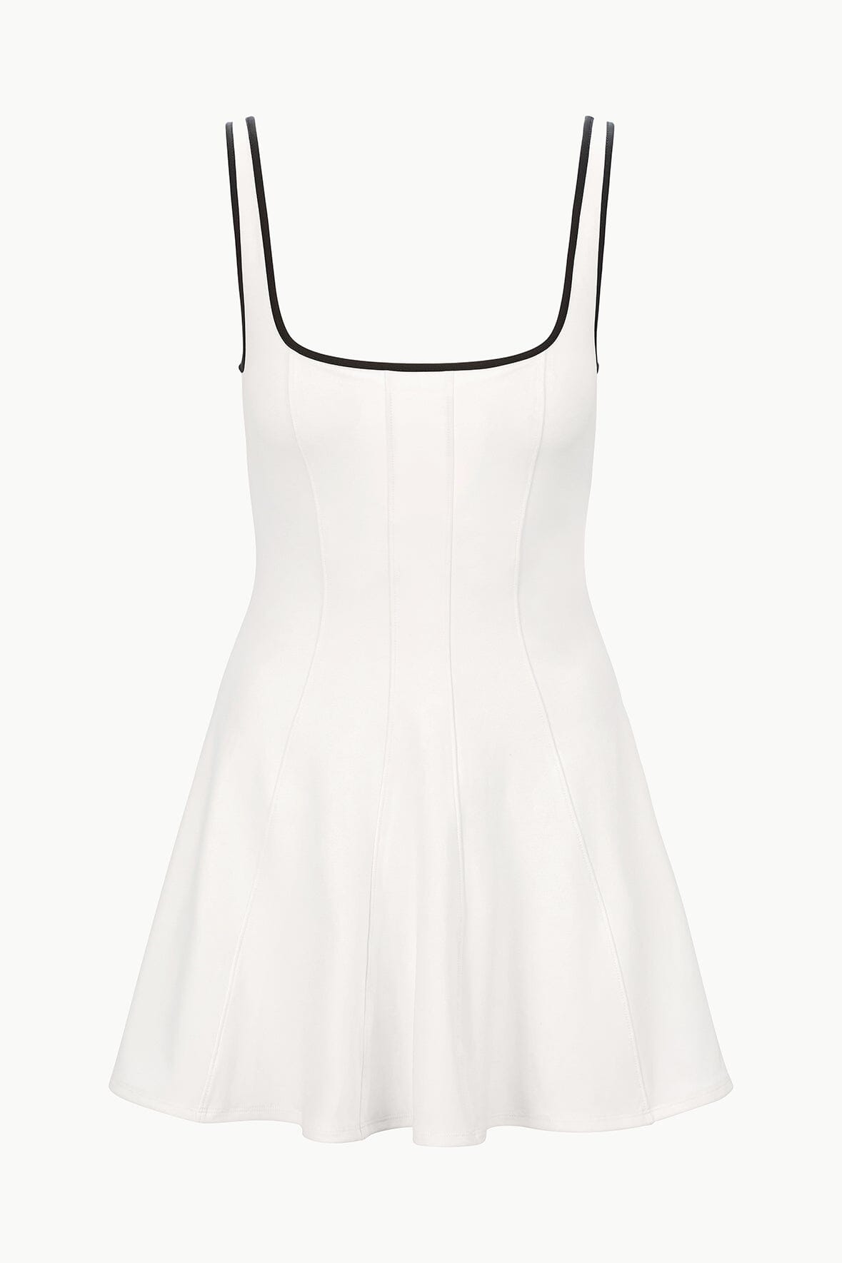 Image WELLS MINI SPORT DRESS | IVORY BLACK 6 of 6 and Clicking this image will trigger a zoom pop-up