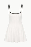 Image WELLS MINI SPORT DRESS | IVORY BLACK 6 of 6