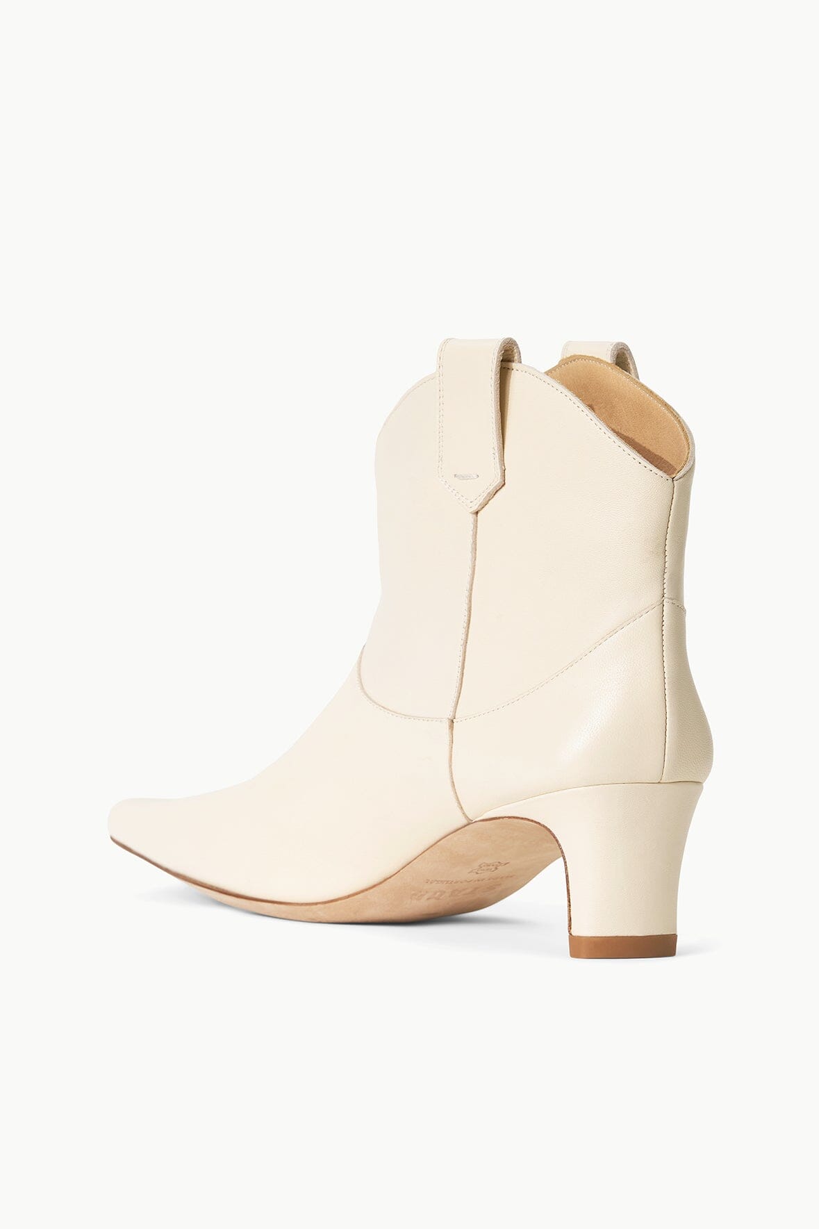 Cream clearance ankle boot