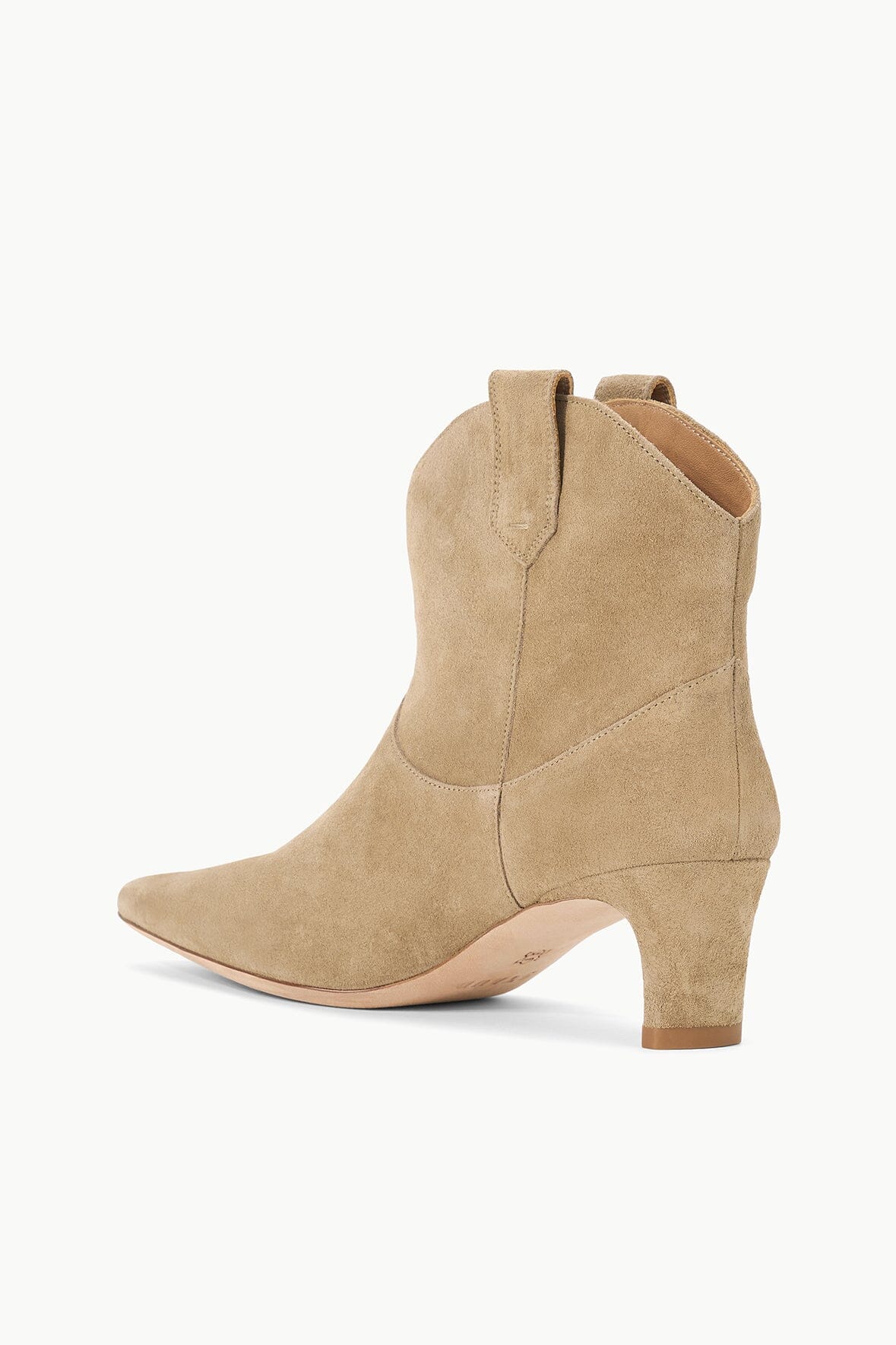 Image WESTERN WALLY ANKLE BOOT | DUNE SUEDE 3 of 5 and Clicking this image will trigger a zoom pop-up