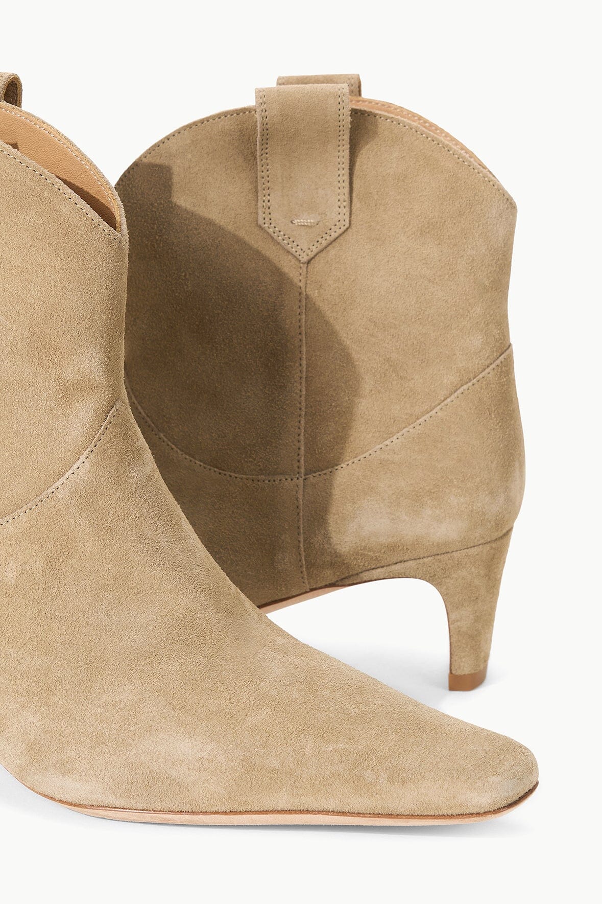 Image WESTERN WALLY ANKLE BOOT | DUNE SUEDE 4 of 5 and Clicking this image will trigger a zoom pop-up