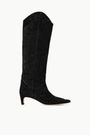 Image WESTERN WALLY BOOT | BLACK SUEDE 1 of 7