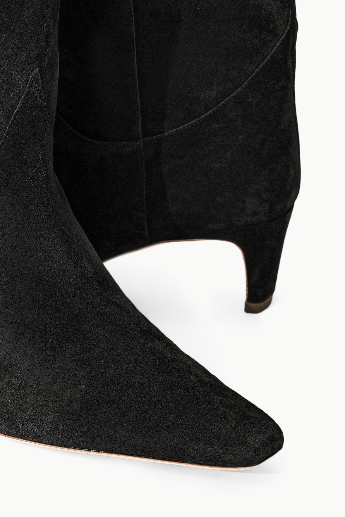 WESTERN WALLY BOOT BLACK SUEDE