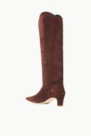 WESTERN WALLY BOOT | MAHOGANY SUEDE