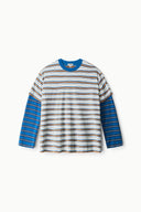 WILLIAM TEE | MOJAVE STRIPE ECHO STRIPE