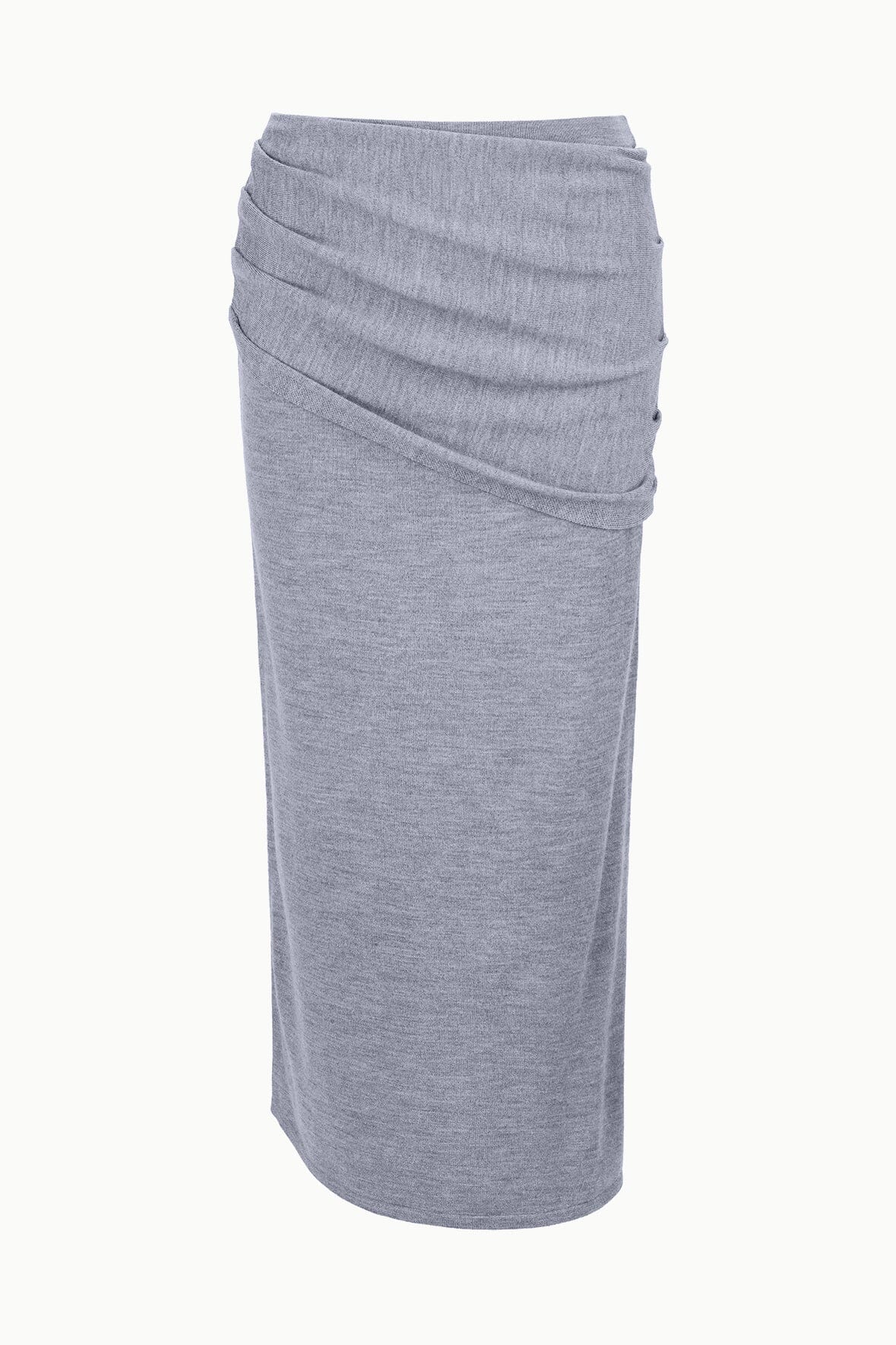 Image WILMA SKIRT | HEATHER GREY 7 of 7 and Clicking this image will trigger a zoom pop-up