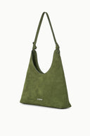WINONA SHOULDER BAG | AVOCADO SUEDE