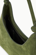 WINONA SHOULDER BAG | AVOCADO SUEDE