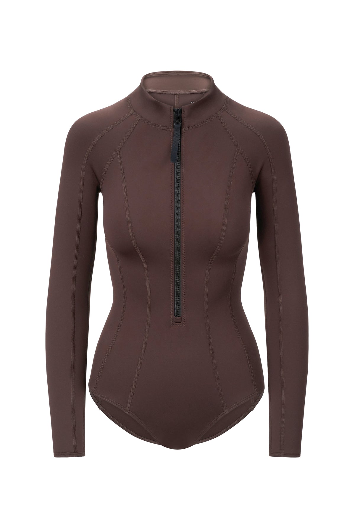 Image WIPEOUT RASH GUARD | DARK CHOCOLATE 6 of 6 and Clicking this image will trigger a zoom pop-up