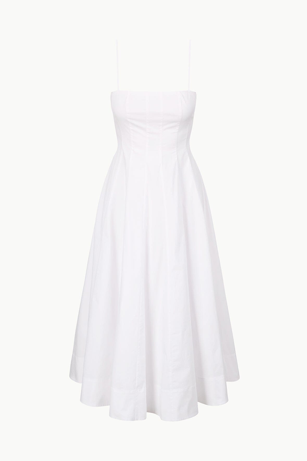 Image WYLIE DRESS | WHITE 5 of 5 and Clicking this image will trigger a zoom pop-up