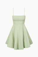 Image WYLIE MINI DRESS | PALE JADE 6 of 6