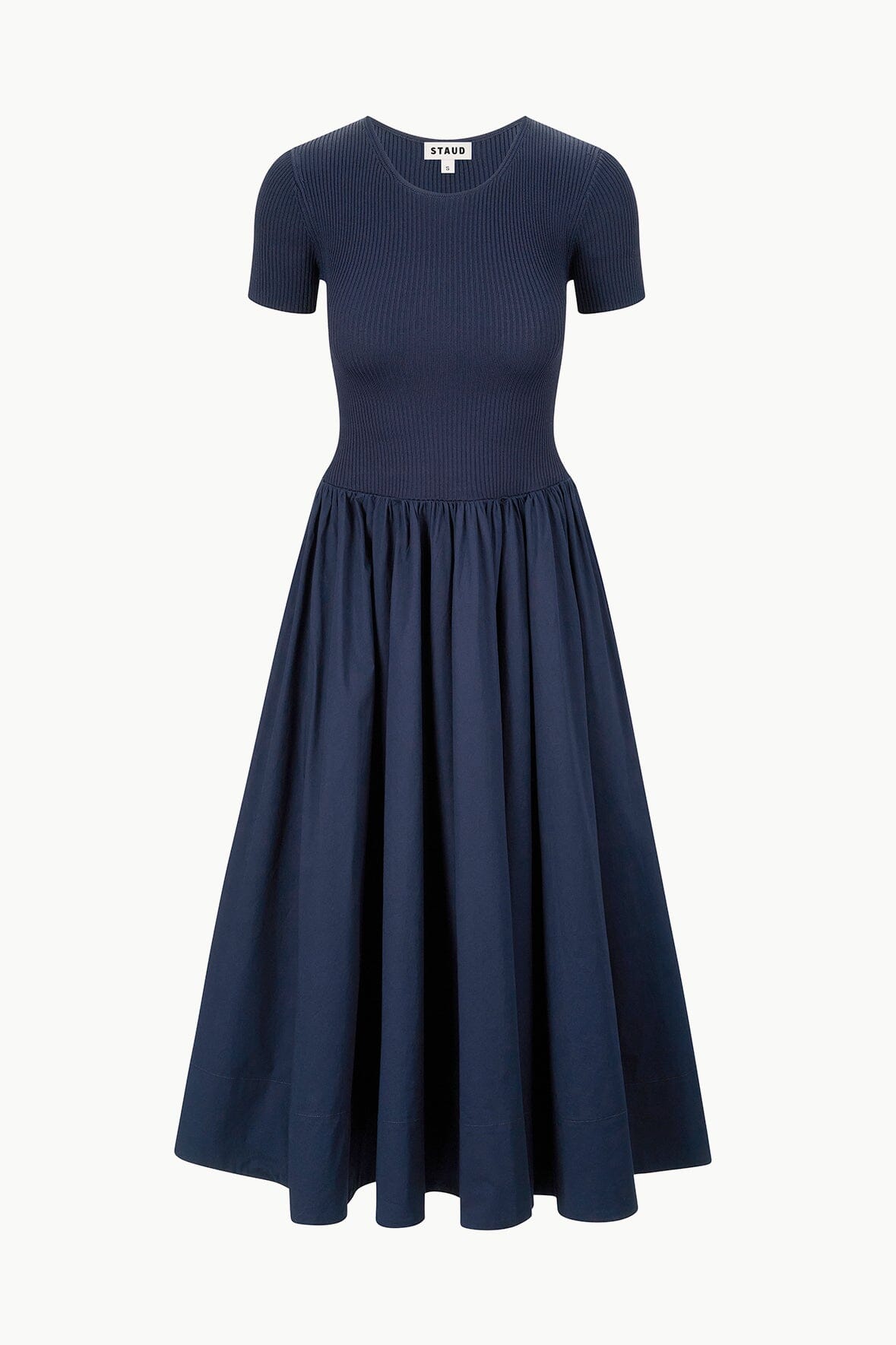 Image YSABEL DRESS | NAVY 5 of 5 and Clicking this image will trigger a zoom pop-up