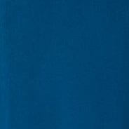 Dark blue silk fabric swatch close-up with smooth sheen