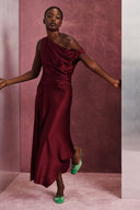 PORTIA SILK DRESS | CARMINO